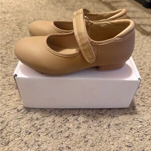 Stella Kids Beige Tap Dance Shoes
